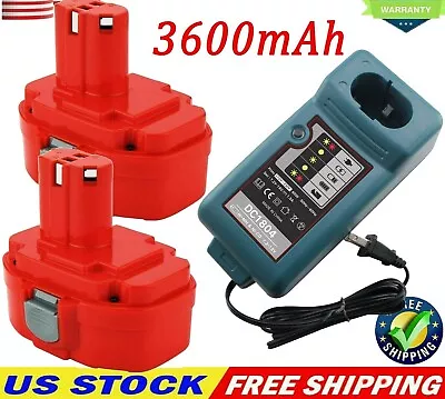 For Makita 18V 3.6Ah NiMH Battery 1822 1834 1823 1833 1835 PA18 192826-5 Charger • $17