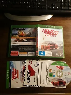 Need For Speed Payback Xbox One Microsoft Racing Game Free Post See Store Morev8 • $29.98