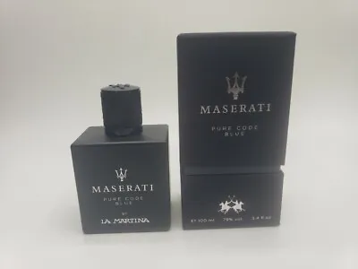 Maserati Pure Code Blue 3.4oz 100ml Empty Bottle *No Liquid Inside • $12.99