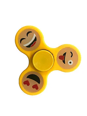 Fidget Finger Hand Spinner Focus Ultimate Spin Relieve Stress Toys Glow In Dark • £3.29