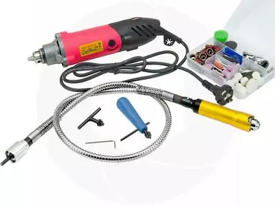 Mini Electric Drill Variable 6 Speeds With Dremel Pen Rotary Die Grinder Cutter • $74.99