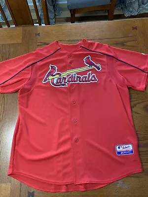 St Louis Cardinals Baseball Jersey Majestic Pujols XL • $19.99