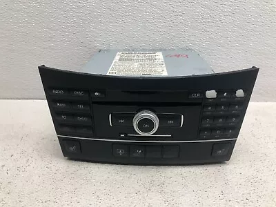 2010-2013 Mercedes E-class E350 Am Fm Radio Command Head Unit Oem Lot649 • $122.55