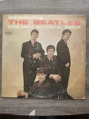 THE BEATLES - Introducing The Beatles Monarch Rainbow Label 1963 Vinyl LP Album • $29