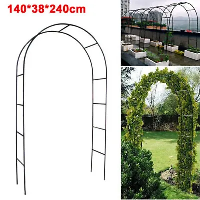 Garden Arch Gate Metal Wooden Decorative Pergola Rose Archway Plants Climbing AU • $34.99