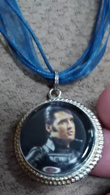 Vintage Elvis Presley Pendant Necklace - See Pictures -16 Inch Length - Nice • $9.99