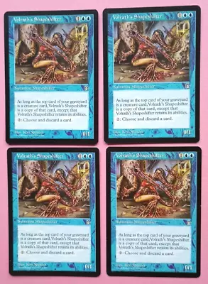 Magic The Gathering MTG Stronghold VOLRATH'S SHAPESHIFTER X 4 VLP/EX R 1998 Nice • $14.99