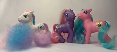 MLP G3 Jewel Precious Gem Star Dasher Saphire Shores Lot Of 3 Pony Ponies • $21.94