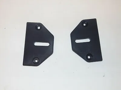 Seat Latch Cover Plates Pair Stealth RT TT Twin Turbo 91-99 AWD 3000gt VR4 • $19.95