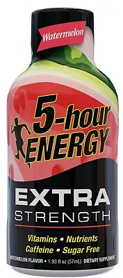 5-hour ENERGY Shot Extra Strength Watermelon 15 Count. • $15.50