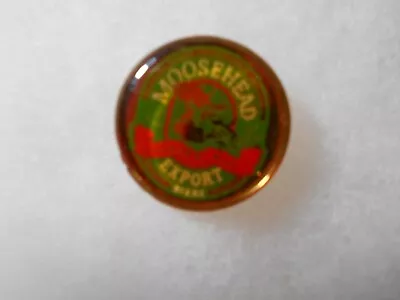 1-1/8  Moosehead Export Beer Hat Pin • $2