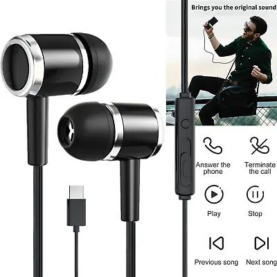 For Samsung Galaxy S22 Ultra/Note 20 Earphone Headphone Earbuds USB-C Type C Lot • $6.21