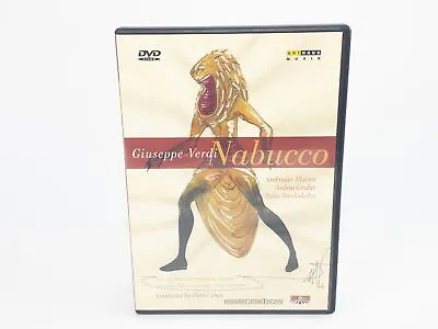 Verdi: Nabucco DVD - ARTHAUS MUSIK Daniel Oren Region 0 W/ Insert GR8 • $11.04