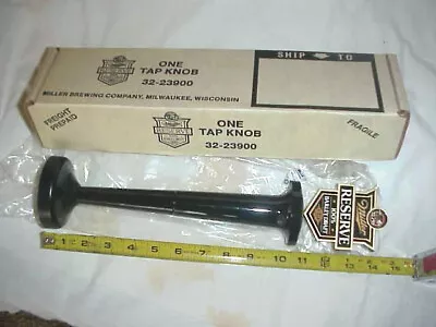 Nos 1991 Rare Miller Reserve Beer Tap Product 13  Tall Name On Both Sides • $24.44