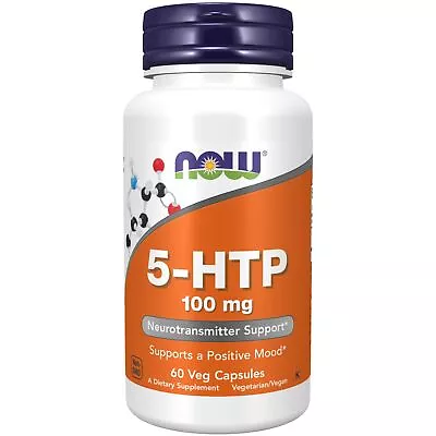 NOW Supplements 5-HTP (5-hydroxytryptophan) 100 Mg Neurotransmitter Support* ... • $15.30