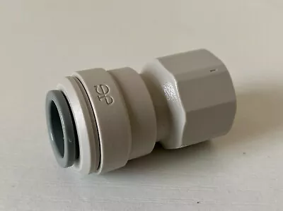 £3.95 • Buy John Guest 12mm Female To 3/8  BSP Female Push Fit Water Pipe Connector Speedfit