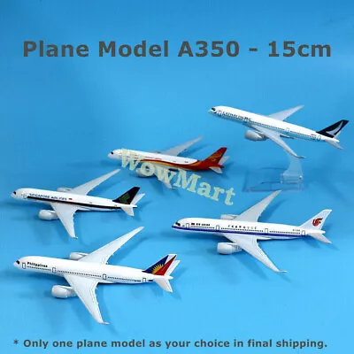 Quality Metal Aluminium 15cm Airbus A350 Aircraft Plane Model Airline Collection • $22.95