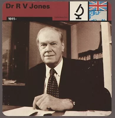 £4.80 • Buy Dr R V Jones  Edito Service Card Second World War II Person