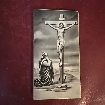 $1.99 • Buy Vintage Catholic Holy Card - Christ Crucified