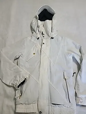 Volcom Men's Thermonite Insulated Snowboarding/Ski Jacket White Size XS • $38