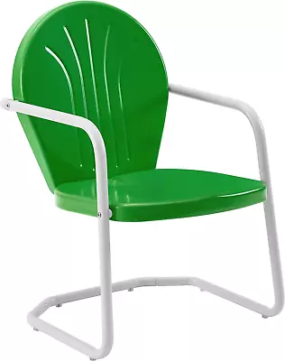 Griffith Metal Outdoor Chair - Grasshopper Green • $114.83
