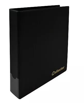 BLACK Banknote Album Folder Book 10 Banknotes Pages Sleeves BIG CAPACITY • £15.49