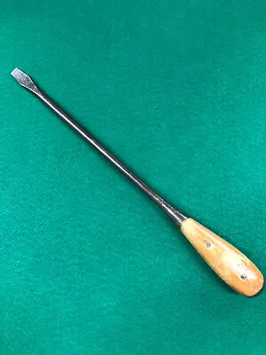 Vintage Large 16 1/2  IRWIN Screwdriver With  Perfect  Handle • $17.99