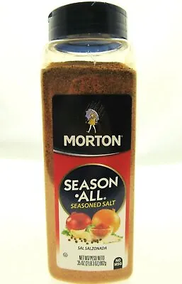 Morton Season All Seasoned Salt ~ No MSG ~ 35 Oz ~ Mortons • $19.30