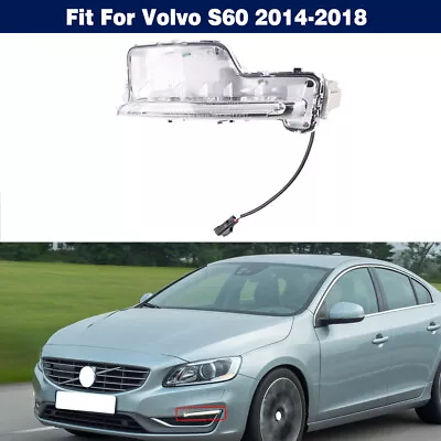 Front Bumper LED Driving Fog Light Lamp Left Driver Side For Volvo S60 2014-2018 • $51.61