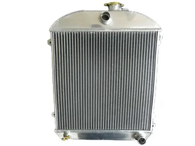 Holden Fx Fj Fe Fc Fb Ek 3 Row Aluminium Radiator W/polished Tank Manual 1118  • $199