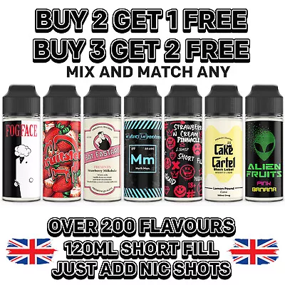 E Liquid  100ML 0mg | 70vg/30pg | Premium Vape Juice Refill UK | Fruit  Dessert • £7.49