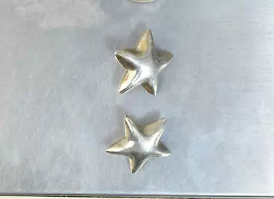 CrazieM 925 Silver Vintage Southwest Estate Stud Post Earrings 8.1g X04 • $12.50