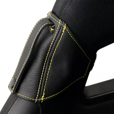  Bucket Seat Belt Guide Holder Protector Black Genuine Leather For BRIDE RECARO • $25