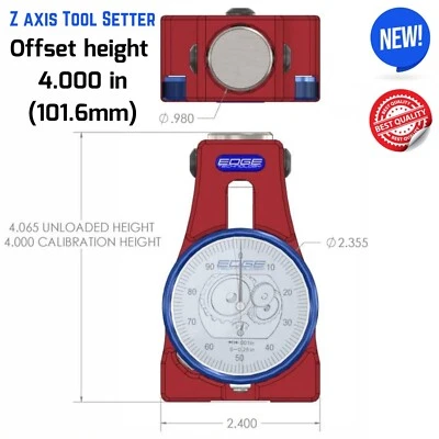 Router Mill Touch Off Gauge Z Axis Tool Offset Setter For CNC Milling Machines • $299.67