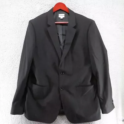 MERONA Men's Sport Coat Blazer Suit Jacket Size LT STRETCH BLACK • $15.37