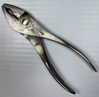 $47.49 • Buy Vintage Vacuum Grip No.35 - 5  Slip Joint Pliers W/ Side Cutters Pre Snap-On USA