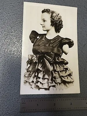 Vintage Circus Sideshow Real Photo Postcard  Armless Lady Signed • $129