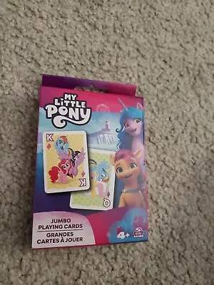 My Little Pony Jumbo Playing Cards 54 Card Deck Game Includes Jokers New Sealed  • £9.55