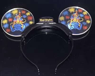 Disney Parks Happily Ever After Light Up Mickey Mouse Ears Headband Works • $12.99