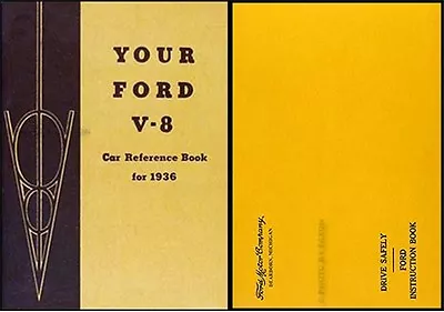 1936 Ford Car And Pickup Truck Owners Manual Package With Envelope 36 Reference • $79.33