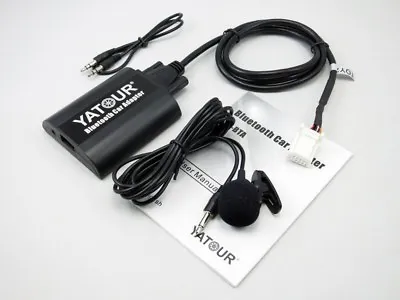 $98.61 • Buy Yatour BTA Bluetooth Car Adapter Handsfree Kit For Toyota Lexus Scion Small 6+6