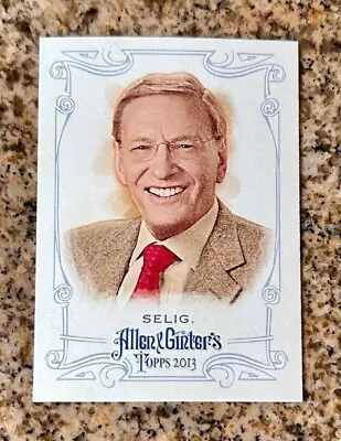 2013 Allen & Ginter Bud Selig Card #300 NM/M • $13