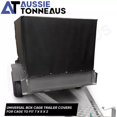 7 X 5 X 2 Box Trailer Cage Tonneau Cover  - 3 Year Warranty - Australian Made • $309