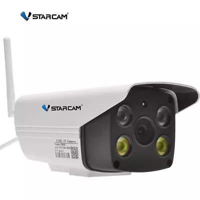 VStarcam C18S 1080P Wireless Full Color IR Outdoor Built-in Mic Bulllet Camera • $67.30