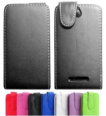 For Sony Xperia Models Vertical Flip Down Case Cover In PU Leather • $13.85