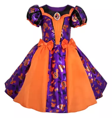 NEW! Disney Store Minnie Mouse Witch Halloween Costume For Girls Size 5/6 • $30