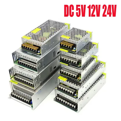 $2.79 • Buy DC 5V 12V 24V Power Supply Transformer Adapter Switch Driver For Led Strip Light