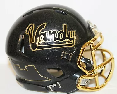 2020 Vanderbilt Commodores Custom Riddell Mini Helmet Vs LSU • $89.50