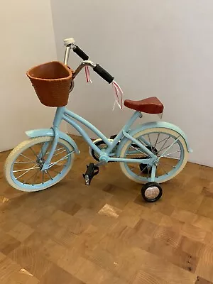 Our Generation/american Girl Bicycle With Basket And Training Wheels • $25