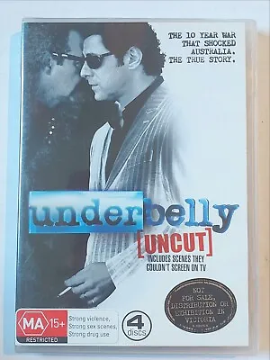 Underbelly [Uncut] (4 DVD Set) Region 4 Brand New & Sealed FREE Next Day Post • £6.79